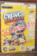 ct-220401-78 QUAKER / CAP'N CRUNCH'S 2011 CRUNCH BERRIES Cereal Box