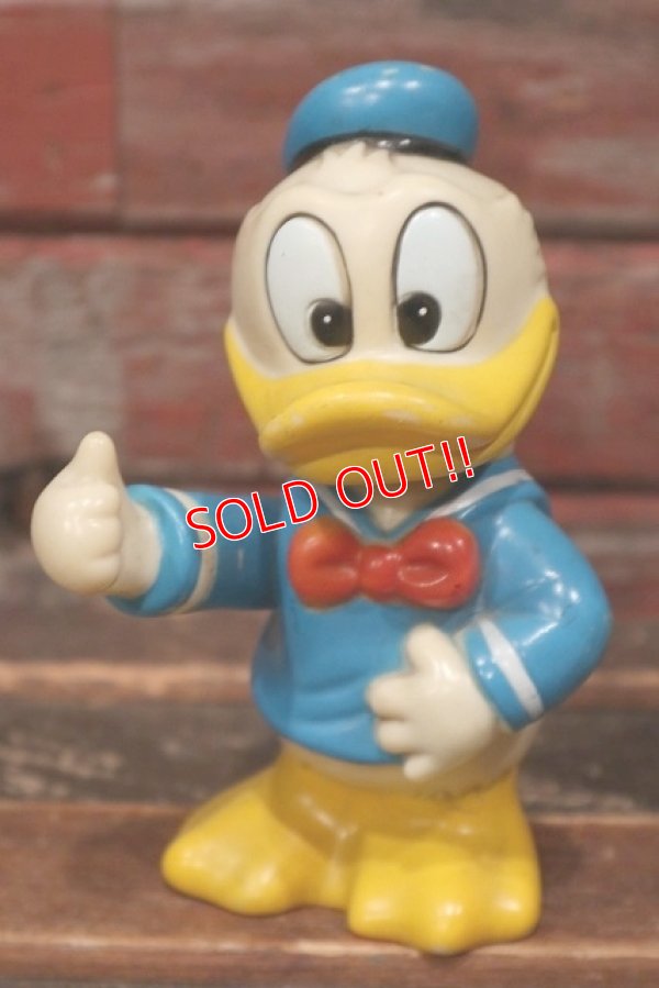 画像1: ct-220501-22 Donald Duck / 1970's-1980's Plastic Coin Bank (S)