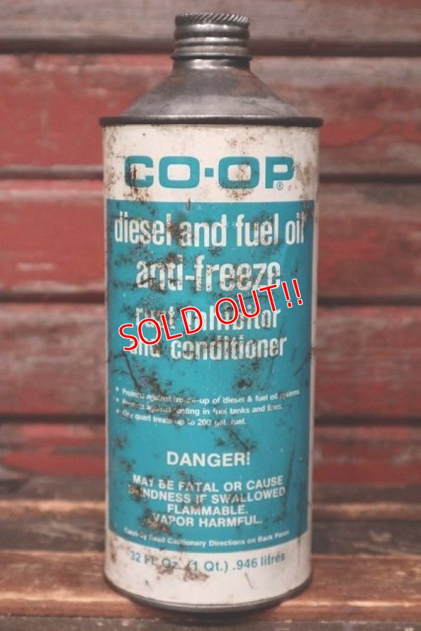 画像1: dp-220401-114 CO-OP / diesel and fuel oil anti-freeze conditioner Vintage Can