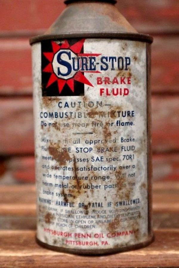 画像2: dp-220401-184 SURE-STOP / HEAVY DUTY BRAKE FLUID 12 FL.OZ. Can