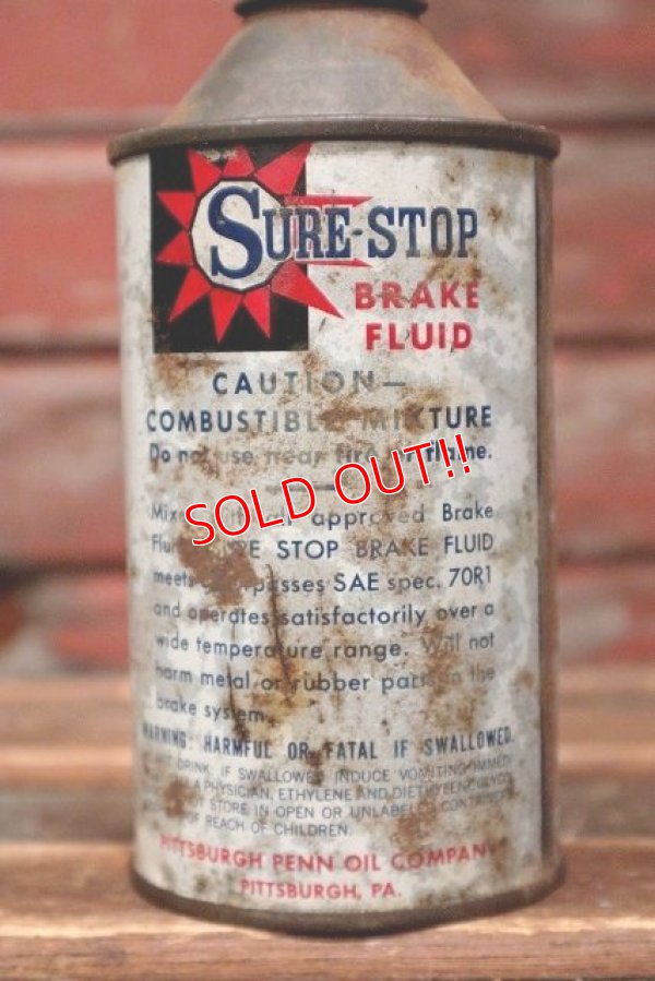 画像2: dp-220401-184 SURE-STOP / HEAVY DUTY BRAKE FLUID 12 FL.OZ. Can