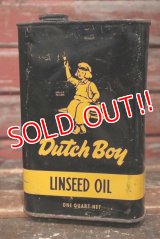 dp-220501-33 Dutch Boy / 1960's LINSEED OIL Can