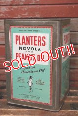 ct-220501-50 PLANTERS / MR.PEANUT 1960's NOVALA PEANUT OIL 5 GALLONS Can