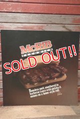 dp-220501-67 McDonald's / 1989 Translite "McRIB SANDWICH"