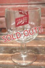 gs-220501-05 Schlitz / 1980's〜 Goblet Glass