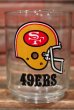 画像1: gs-220501-03 SAN FRANCISCO 49ERS / 1980's Glass (1)