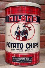 dp-220501-21 HILAND / Vintage Potato Chips Can