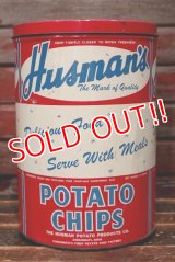 dp-220501-21 Husman's / Vintage Potato Chips Can