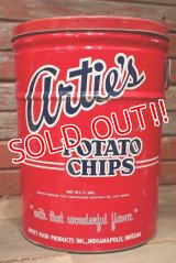 dp-220501-21 Artie's / Vintage Potato Chips Can