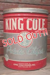 dp-220501-21 KING COLE / Vintage Potato Chips Can