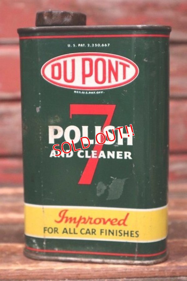 画像1: dp-220501-100 DU PONT / 7 POLISH AND CLEANER Can