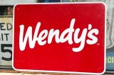 dp-220501-45 Wendy's / Large Road Sign