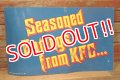 dp-220501-39 Kentucky Fried Chicken(KFC) / 1990's Paper Sign