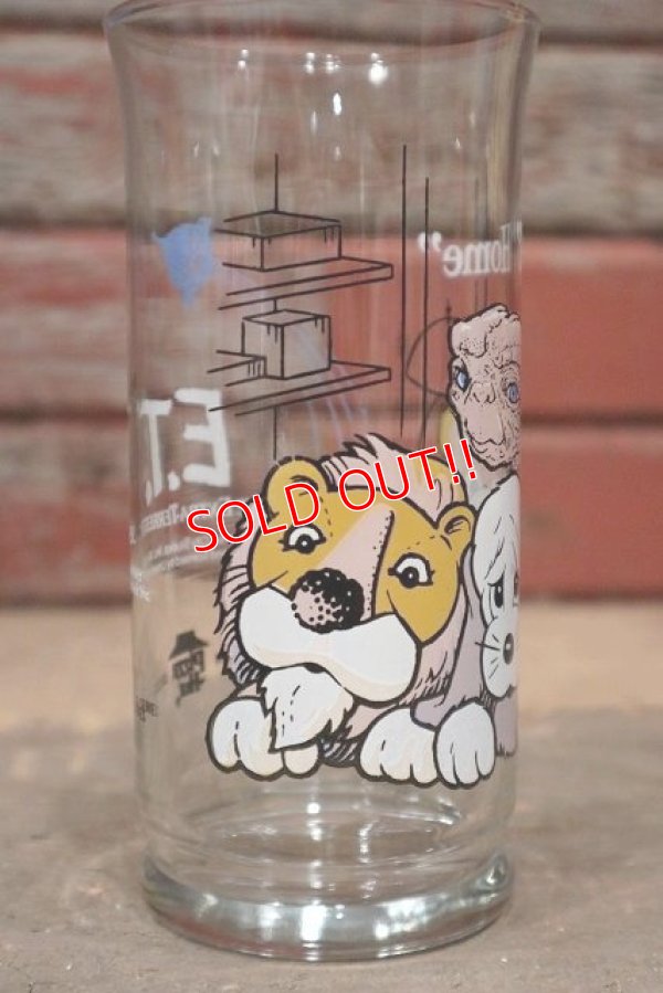 画像3: ct-220601-74 E.T. / Pizza Hut 1982 Novelty Glass "Home" 