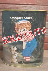 ct-220601-22 RAGGEDY ANN ANDY / CHEINCO 1970's Trash Can