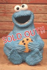 ct-220601-25 【SALE】Cookie Monster / 1997 Plastic Cookie Jar