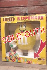 ct-220601-01 Mars / M&M's 1990's Dispenser "Yellow" Box