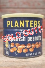 dp-220601-25 PLANTERS / MR.PEANUT 1960's-1970's Spanish Peanuts Tin Can