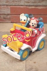 ct-220601-66 Mickey Mouse & Donald Duck / ILLCO TOY 1980's Car