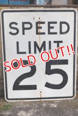 dp-210801-34 Road Sign "SPEED LIMIT 25"