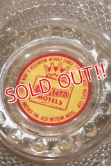 dp-20719-26 Best Western / Vintage Glass Ashtray