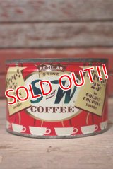 dp-20719-14 S and W COFFEE / Vintage Tin Can