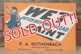 dp-220801-01 Dutch Boy / 1940's WET PAINT Paper Sign