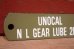 画像2: dp-220801-27 UNOCAL N L GEAR LUBE 2EP / 〜1960's Gas Pump Plate (2)