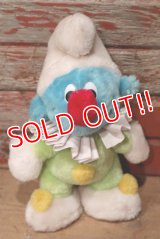 ct-220719-63 Smurf / 1980's Plush Doll "Clown"