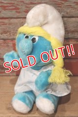 ct-220719-60 Smurfette / 1980's Plush Doll (M)