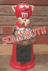 ct-220801-47 MARS / M&M's 2000's Candy Novelty Dispenser "Red"