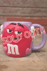 ct-220601-01 MARS / M&M's 2003 Ceramic Mug "Red・Valentine"