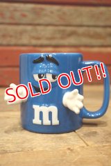 ct-220601-01 MARS / M&M's 2000's Ceramic Mug "Blue"