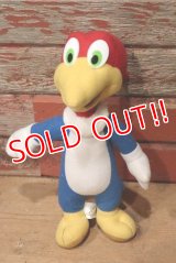 ct-220719-91 Woody Woodpecker / KELLYTOY 1990's Plush Doll