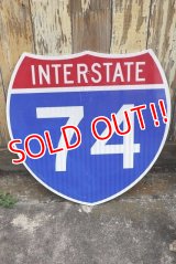 dp-220801-15 Road Sign INTERSTATE 74