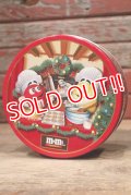 ct-220601-01 MARS / M&M's 2000's Holiday Season Tin Can