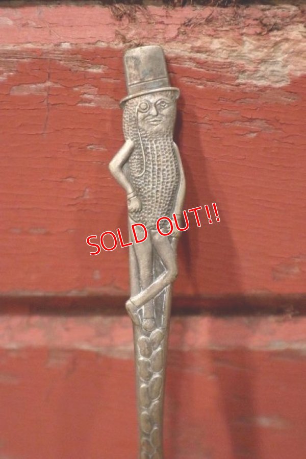 画像2: ct-220401-88 PLANTERS / MR.PEANUT 1940's CARLTON SILVER PLATE SPOON