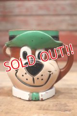 ct-220801-26 Yogi Bear / 1960's Plastic Mug