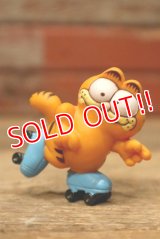 ct-220901-14 Garfield / 1980's PVC Figure "Rollerskate"