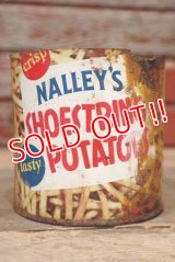 dp-220901-66 NALLEY'S SHOESTRING POTATOES / Vintage Tin Can