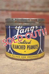 dp-220901-67 Lang's FANCY NUTS Salted BLANCHED PEANUTS / Vintage Tin Can