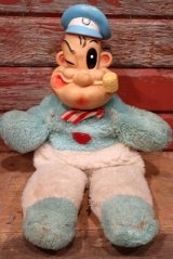 ct-220901-13 Popeye / Gund 1950's-1960's Rubber Face Doll