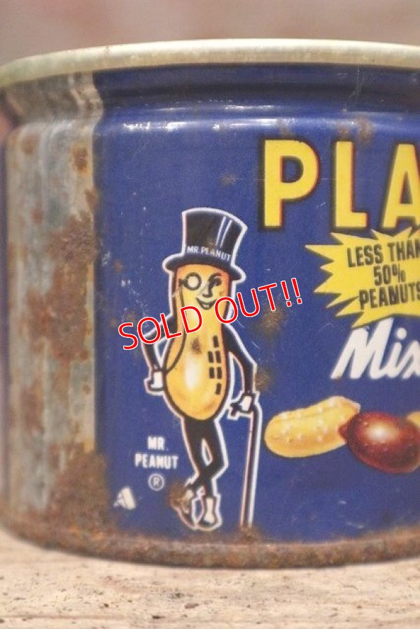 画像2: dp-220901-55 PLANTERS / MR.PEANUT 1970's-1980's Mixed Nuts Tin Can