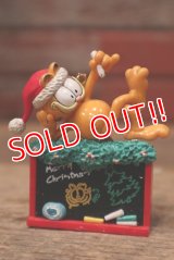 t-220901-14 Garfield / 1996 Christmas Ornament "Chalk Board"