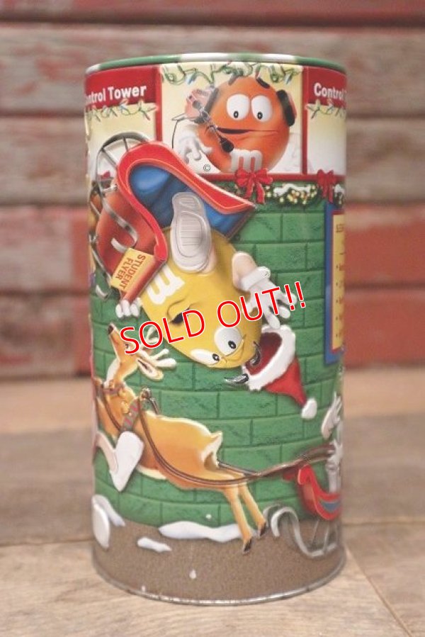 画像2: ct-220601-01 MARS / M&M's 2004 Christmas Village Series Number 19 Canister Can