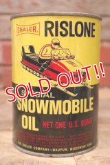 dp-220901-88 SHALER RISLONE / One U.S. Quart SNOWMOBILE OIL