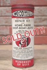 dp-220901-96 WOODHILL PLASTIC / AUTO BODY PATCH KIT Tin Can