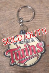 ct-221001-33 Minnesota Twins / 1990's Rubber Keyring