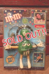 ct-220601-01 MARS / M&M's 1990's Actual Working Phone "Green"