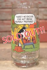 gs-221101-05 McDonald's / 1983 Camp Snoopy Collection Glass "Macy"